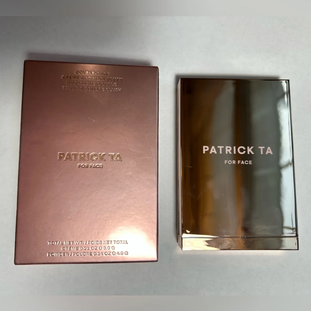 NWT🌷Patrick Ta Major Headlines Double Take Blush Duo in “She’s a Doll”